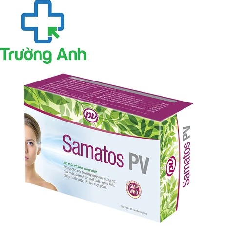 SAMATOS PV - Giúp bổ mắt và làm sáng mắt hiệu quả của PV Pharma
