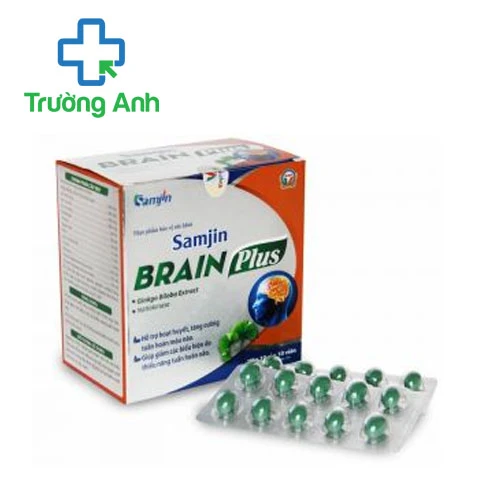 SamJin Brain Plus – Hỗ trợ tăng cường tuần hoàn máu não hiệu quả 