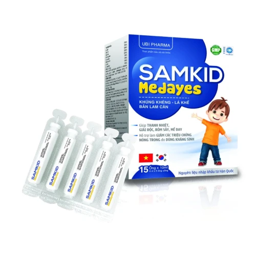 Samkid Medayes - Hỗ trợ làm giảm các triệu chứng do nóng nhiệt
