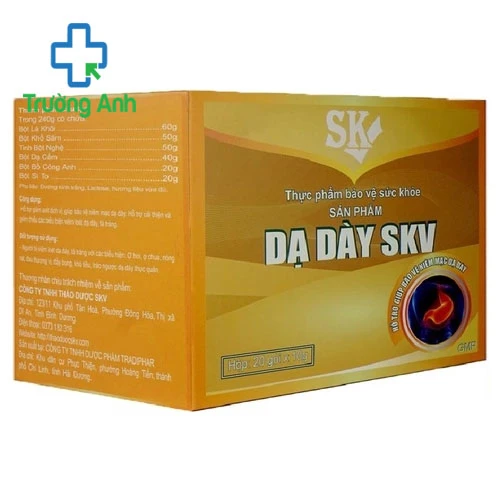 Sản phẩm Dạ dày SKV - Hỗ trợ giảm axit dịch vị