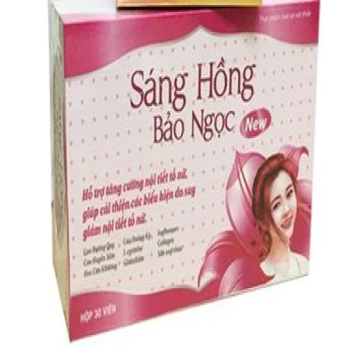 Sáng hồng bảo ngọc New - Tăng cường nội tiết tố ở phụ nữ, làm đẹp da hiệu quả