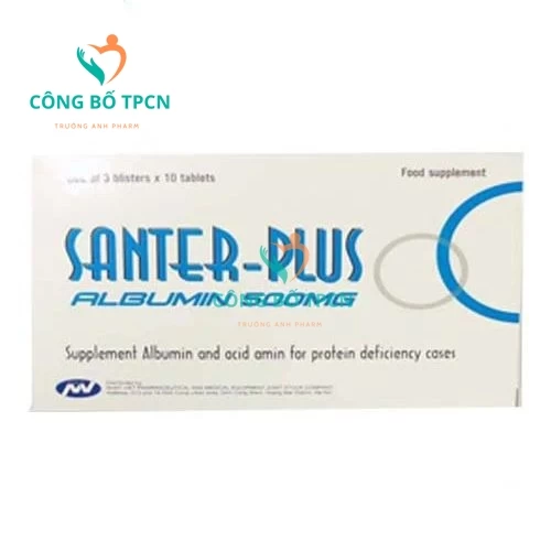 Santer - Plus - Hỗ trợ tăng cường chức năng gan