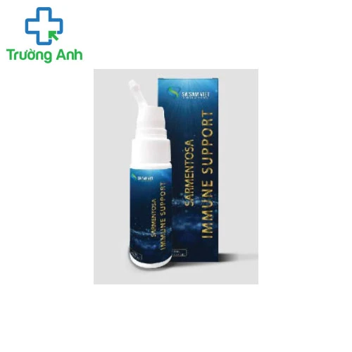 SARMENTOSA IMMUNE SUPPORT - Xịt họng, kháng khuẩn, giảm viêm
