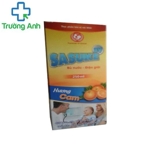 Sasuki hương cam - Giúp bù nước, chất điện giải hiệu quả