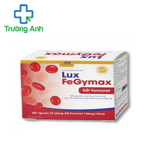  Luxfegymax - Giúp bổ sung Sắt, Acid Folic cho cơ thể