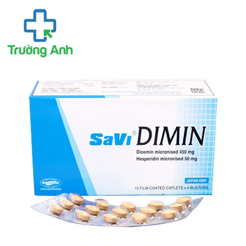 Savi Dimin - Thuốc điều trị suy tĩnh mạch - mạch bạch huyết
