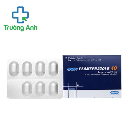 SaVi Esomeprazole 40 - Thuốc điều trị trào ngược dạ dày thực quản