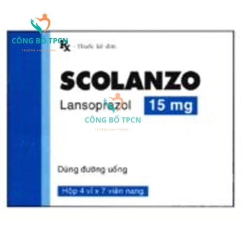 SCOLANZO 15mg - Thuốc điều trị viêm loét dạ dày, tá tràng hiệu quả của Spain
