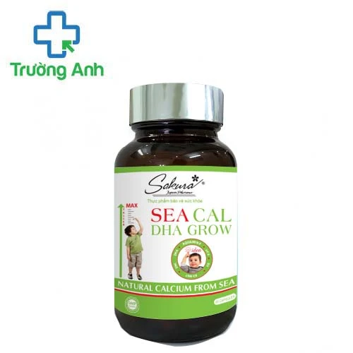 Sea Cal Dha Grow - Bổ sung canxi, vitamin D3 và vitamin K2