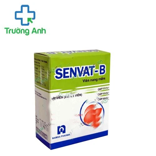 Senvat B - Hỗ trợ điều trị rối loạn chức năng gan