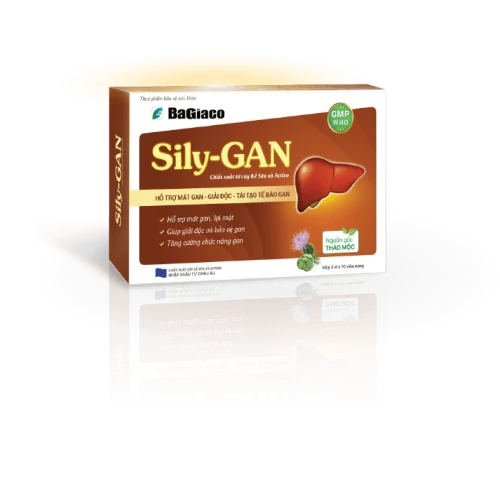 Sily-Gan - Hỗ trợ tăng cường chức năng gan, giúp làm mát gan