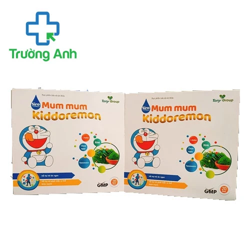Siro Mum mum Kiddoremon - Giúp trẻ phát triển cơ thể khỏe mạnh