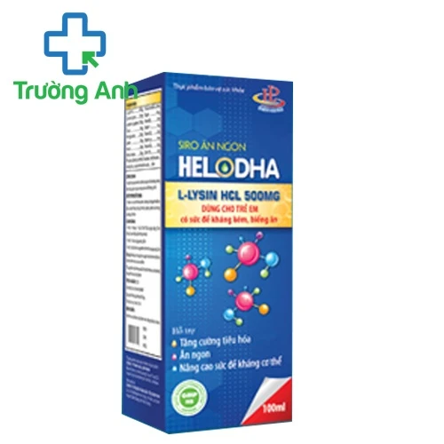 Siro ăn ngon Helodha - Tăng cường tiêu hóa, nâng cao sức đề kháng