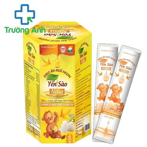 Ăn Ngủ Ngon Yến Sào Nosa - Giúp bồi bổ sức khỏe, tăng sức đề kháng