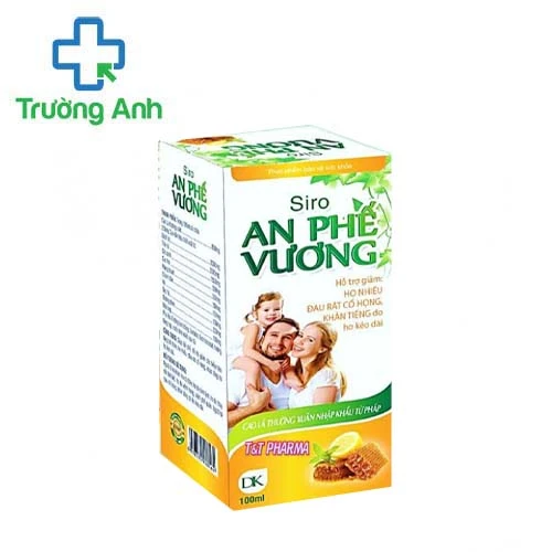 Siro An Phế Vương - Hỗ trợ bổ phế, giảm ho, giảm đờm