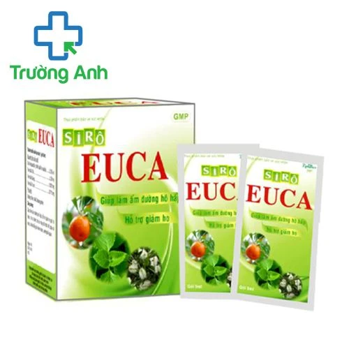 Sirô Euca - Giúp giảm ho, hỗ trợ làm ấm đường hô hấp 