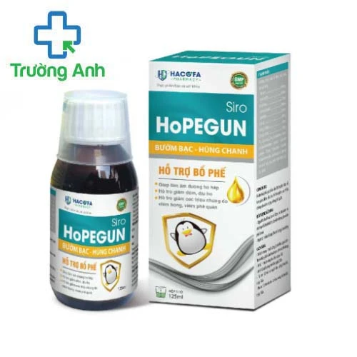 Siro Hopegun - Giúp làm ấm đường hô hấp, giảm đờm dịu ho