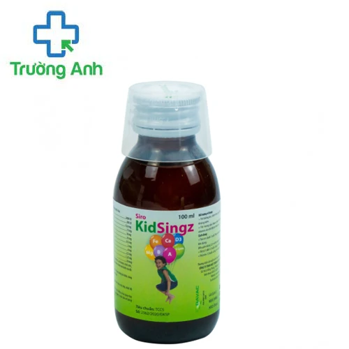 Siro KidSingz - Bổ sung các vitamin, hỗ trợ tăng cường sức khỏe