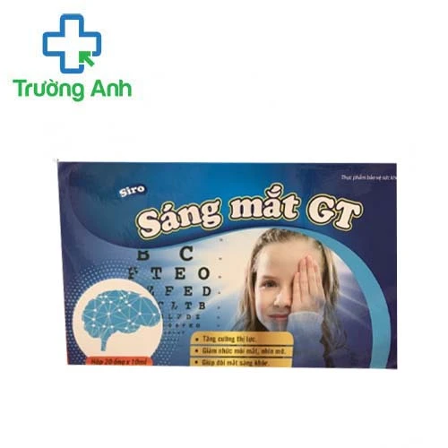 Siro sáng mắt GT - Giúp tăng cường thị lực, giảm nhức mỏi mắt