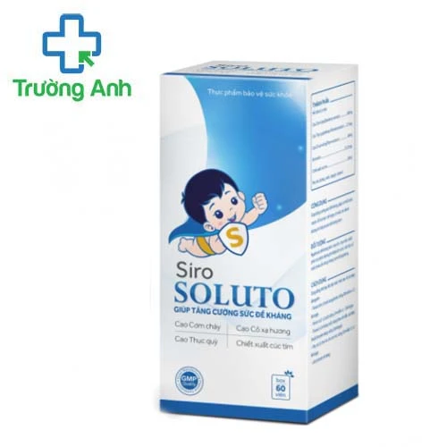 Siro Soluto - Hỗ trợ giảm nguy cơ viêm đường hô hấp