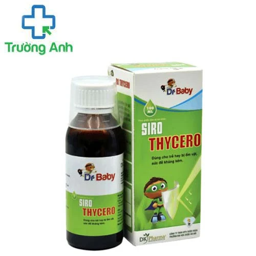 Siro Thycero - Giúp tăng cường kháng thể tự nhiên trong cơ thể
