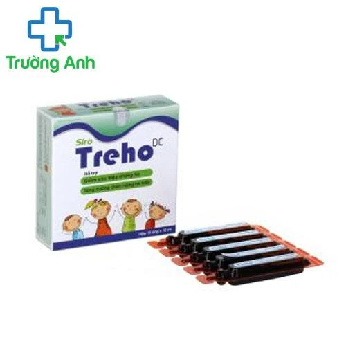 Siro Treho DC ống - Tăng chức năng đường hô hấp, trị cảm cúm
