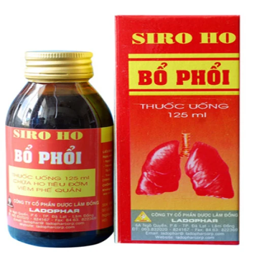 Sirô Bổ phổi - Thực phẩm chức năn giúp bổ phổi