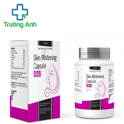 Skin whitening capsules O2B - Hỗ trợ trắng da, giảm sạm nám