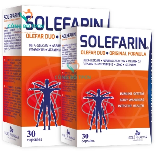 Solefarin - Giúp nâng cao sức đề kháng cho cơ thể