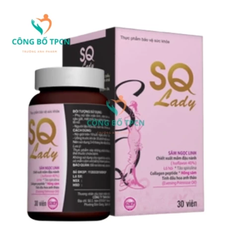 SQ Lady - Giúp cải thiện các biểu hiện do thiếu hụt nội tiết tố nữ