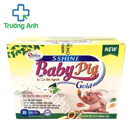 Sshine Baby Pig Gold - Hỗ trợ tăng khả năng tiêu hoá
