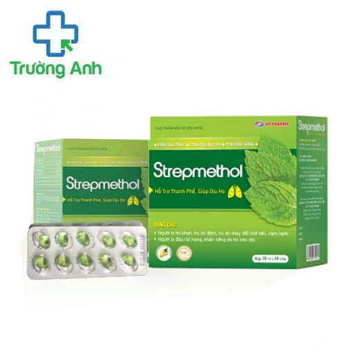 Strepmethol - Hỗ trợ giảm đau rát họng, khản tiếng do ho kéo dài