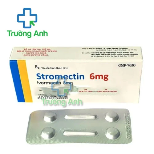 Stromectin 6mg Usarichpharm - Thuốc điều trị giun sán hiệu quả