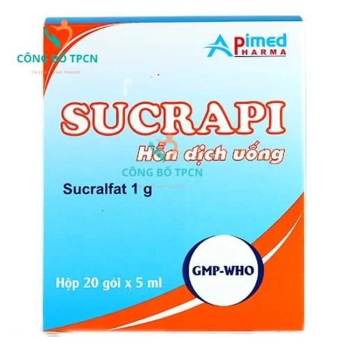 Sucrapi - Thuốc điều trị loét dạ dày tá tràng của Apimed
