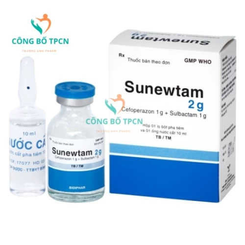 Sunewtam 2g Bidiphar - Thuốc điều trị nhiễm trùng hiệu quả