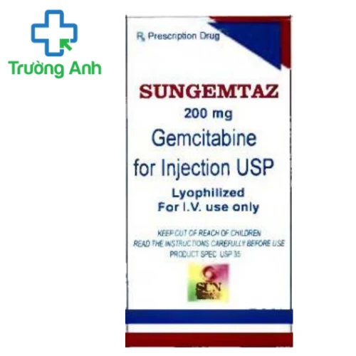 Sungemtaz 200mg - Thuốc được chỉ định trong điều trị ung thư hiệu quả