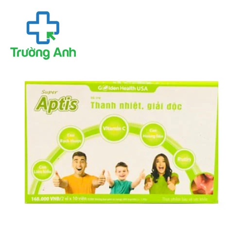 Super Aptis – Hỗ trợ thanh nhiệt, giải độc hiệu quả