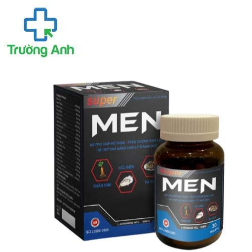 Super Men - Hỗ trợ điều trị bệnh yếu sinh lý ở nam giới