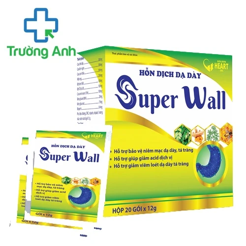 Hỗn dịch dạ dày - Super wall - Giúp giảm viêm loét dạ dày tá tràng