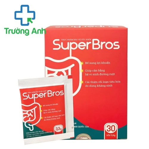 Super Bros - Bổ sung lợi khuẩn, acid amin, bảo vệ đường ruột