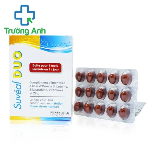Suveal Duo - Giúp bảo vệ, ngăn ngừa các bệnh về mắt cho mắt sáng khỏe hơn