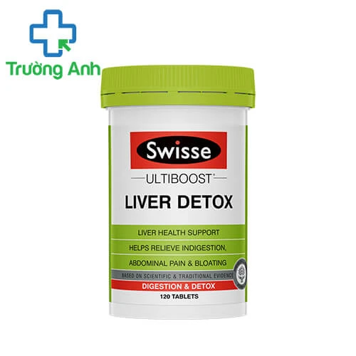 Thực phẩm bảo vệ sức khỏe Swisse Ultiboost Liver Detox 120 Tablets