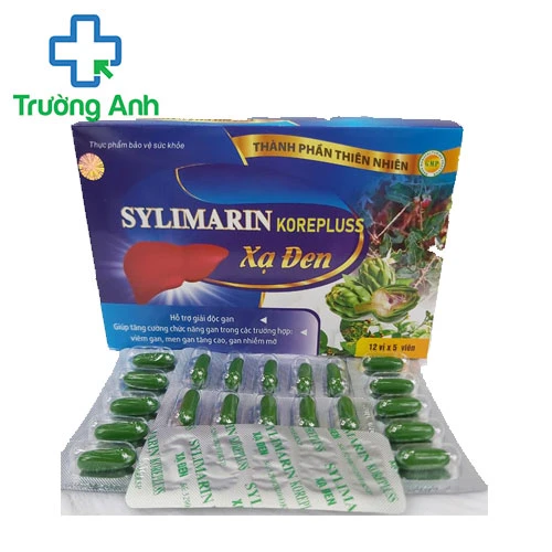 Sylimarin Korepluss Xạ đen - Giúp giải độc, tăng cường chức năng gan