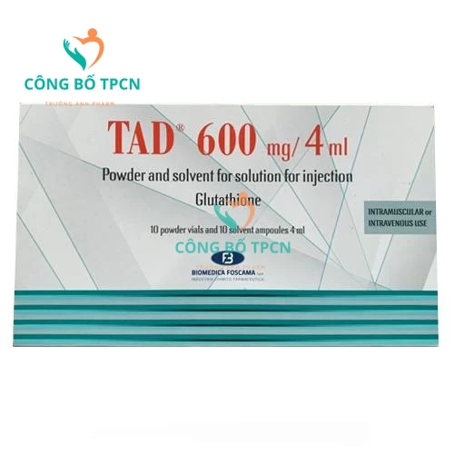 Tad 600mg/4ml - Thuốc hỗ trợ giảm độc tính trên hệ thần kinh