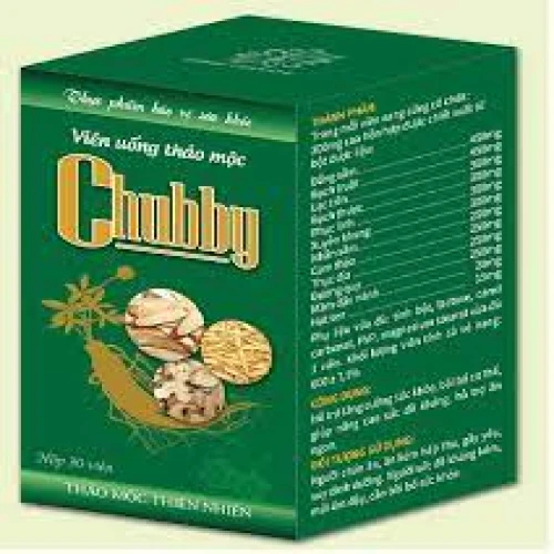 Viên uống thảo mộc Chubby - Thực phẩm tăng cường sức khỏe