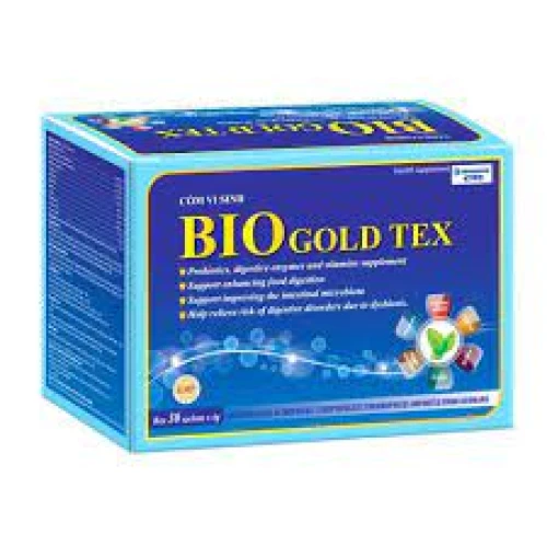 Cốm vi sinh Bio gold tex - Thực phẩm chức năng giúp bé ăn ngon