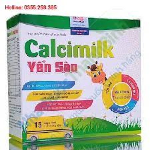 Calcimilk yến sào - Thực phẩm chức năng tăng cường hấp thu 
