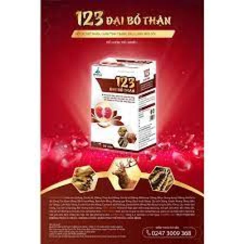 123 Đại Bổ Thận - Thực phẩm chức năng giúp bổ thận