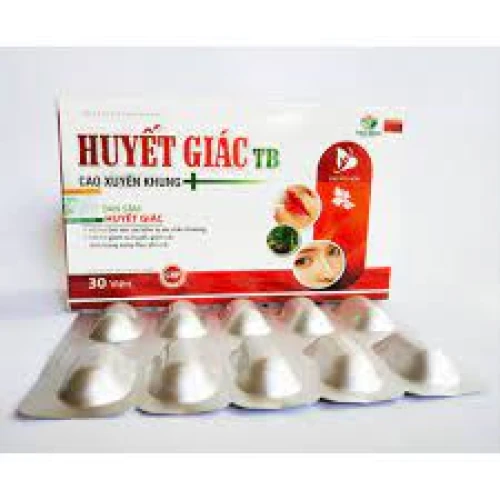 Huyết giác TB - Thực phẩm chức năng giảm tụ huyết