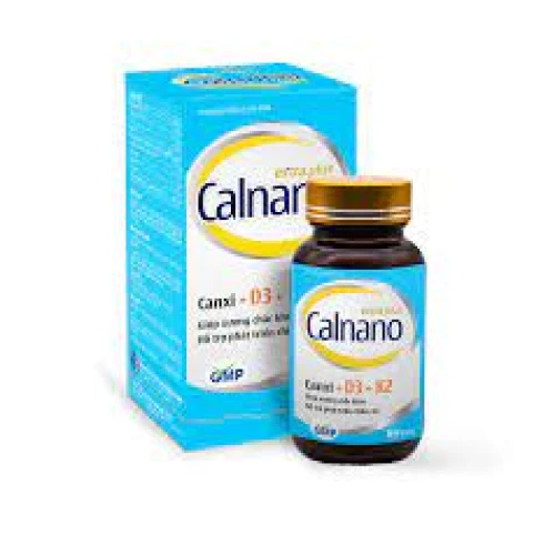 Calnano extra Plus - Thực phẩm chức năng tăng cường hấp thu canxi
